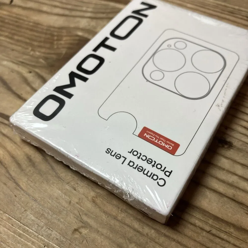 Omoton Camera Lens Protector For iPhone 16 Pro / 16 Pro Max New Sealed 2 Pack